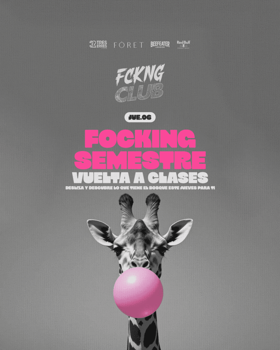 Jueves Vuelta a clases / Focking club 🌳 image}
